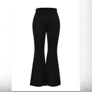 Shein Plus Solid Flare Leg Pants